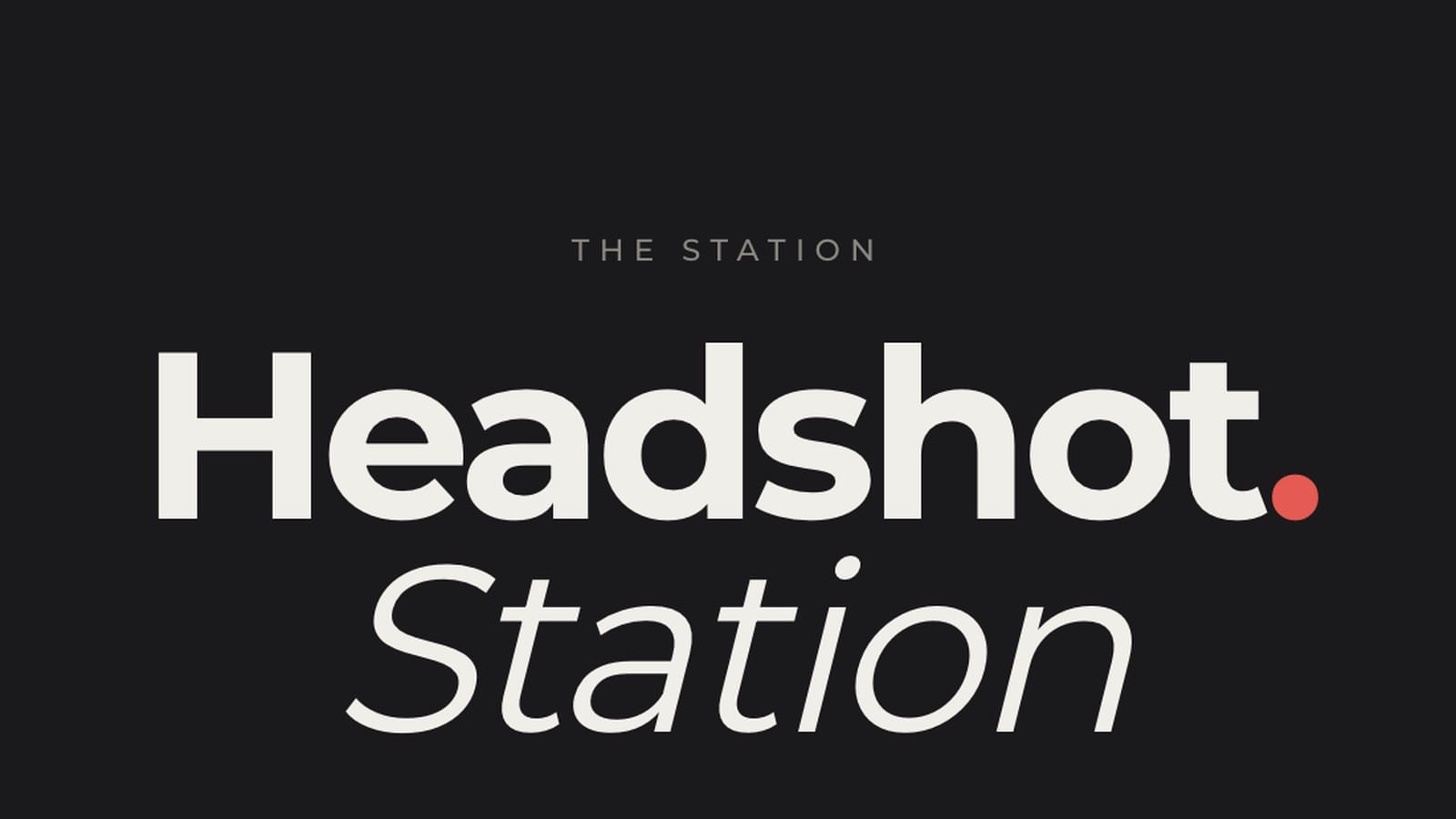 Headshot Station